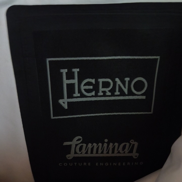 Herno Laminar Women's White Gortex Down Puffer Jacket, size 46 / US 10 - Picture 3 of 11